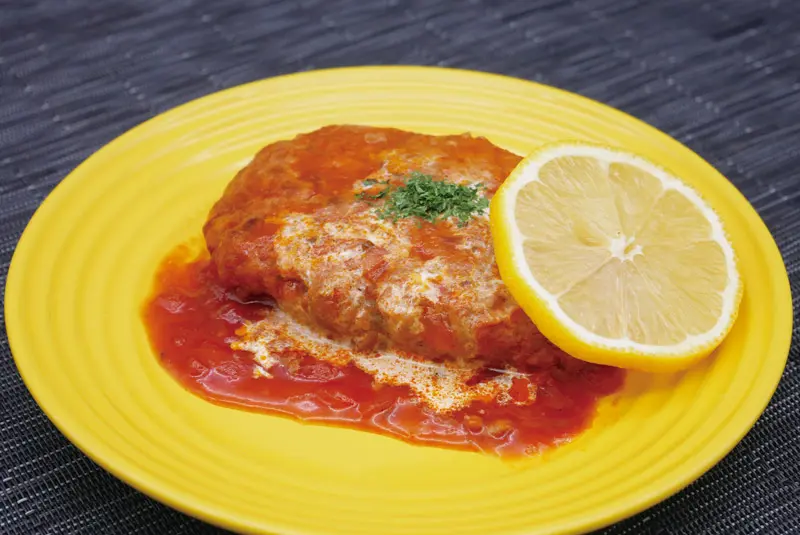 ジューシーTOMATOハンバーグ