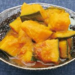 社食惣菜アレンジメニュー「かぼちゃの土佐煮」