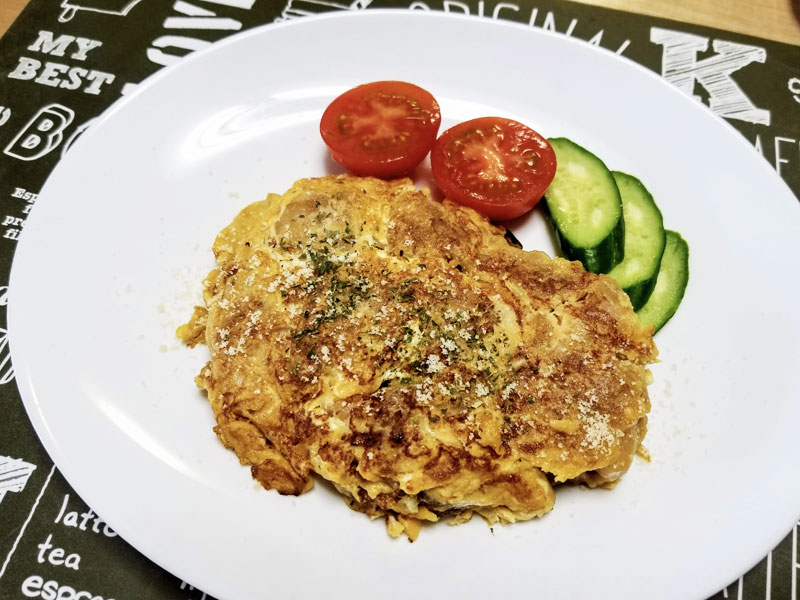 社食惣菜アレンジレシピ「トンテキピカタ」