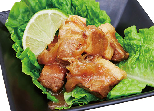 社食惣菜アレンジメニュー「やみつきトンテキ」