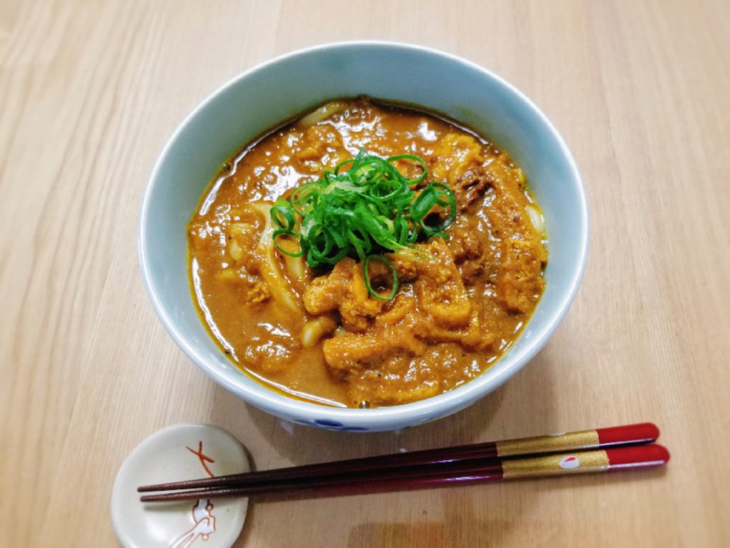 社食惣菜アレンジレシピ「カレーうどん」