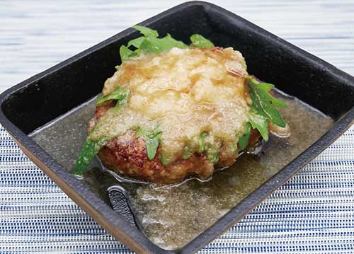 社食惣菜アレンジメニュー「和風おろしハンバーグ」