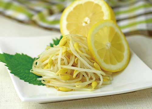 社食惣菜食べ合わせメニュー「もやしレモン」