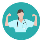 看護師さんを食事補助で元気に