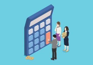 社食の経費の比較