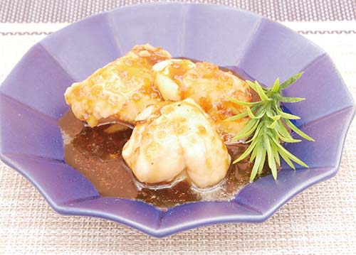 社食惣菜アレンジメニュー「鶏もも肉の生姜焼き」