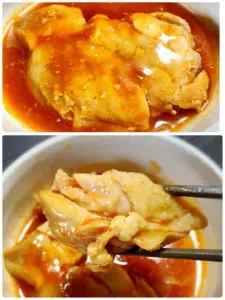 鶏肉のチリソース煮：離職率低下