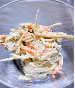 設置型社食：ごぼうサラダ