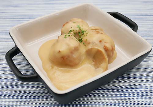 社食惣菜アレンジメニュー「スウェーデンミートボール」