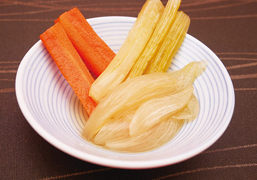 社食惣菜アレンジメニュー「季節野菜の3種ピクルス」