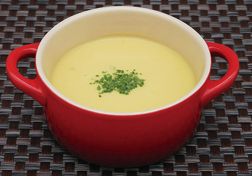 社食惣菜の食べ合せ「とうもろこしのスープ」