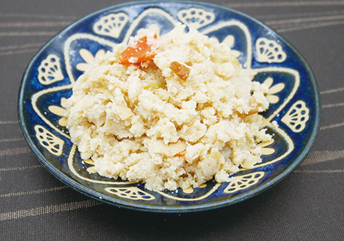 社食惣菜食べ合わせメニュー「卯の花の煎り煮」