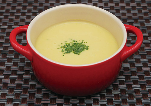 社食惣菜食べ合わせメニュー「とうもろこしのスープ」