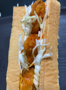 設置型社食アレンジ：鶏チリナゲット