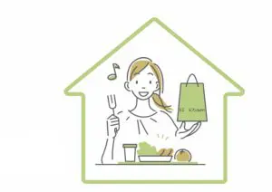 持ち帰りで家でも健康経営