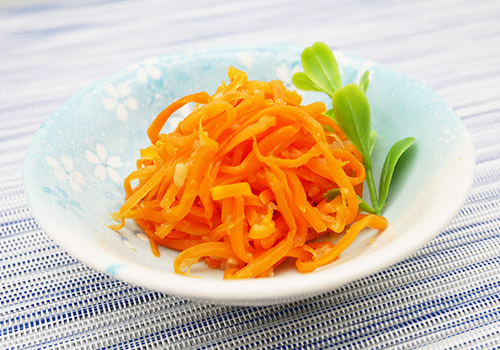 社食惣菜食べ合わせメニュー「キャロットラペ」