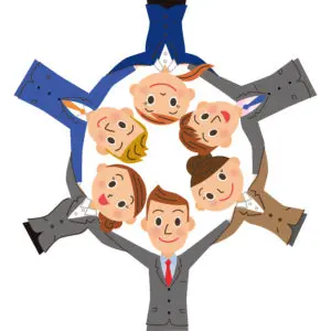 チームワークの秘訣は食事補助