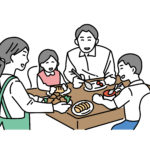 設置方社食をプラスして華やかに