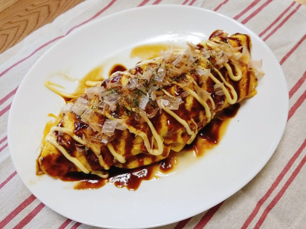 社食惣菜アレンジレシピ「牛すじこんのトンペイ焼き風」