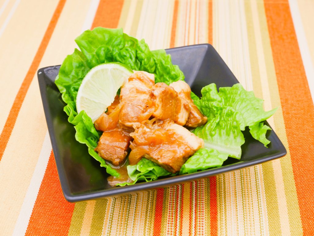 社食惣菜の食べ合せ「やみつき！トンテキ」