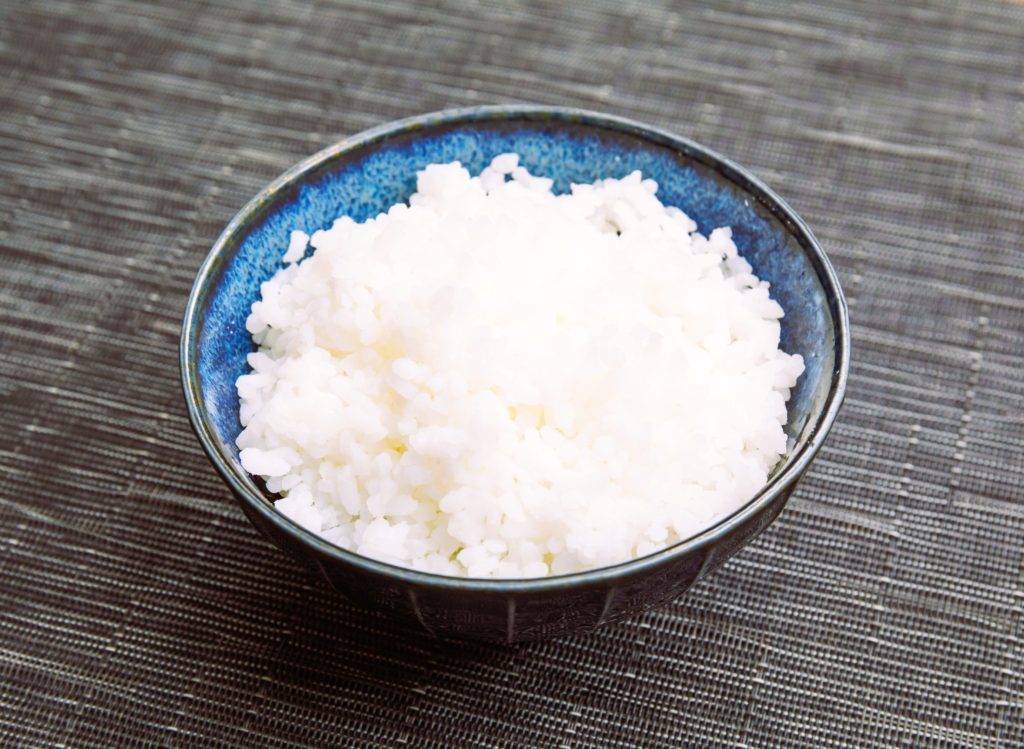 社食惣菜の食べ合せ「ふんわりごはん富山産こしひかり」