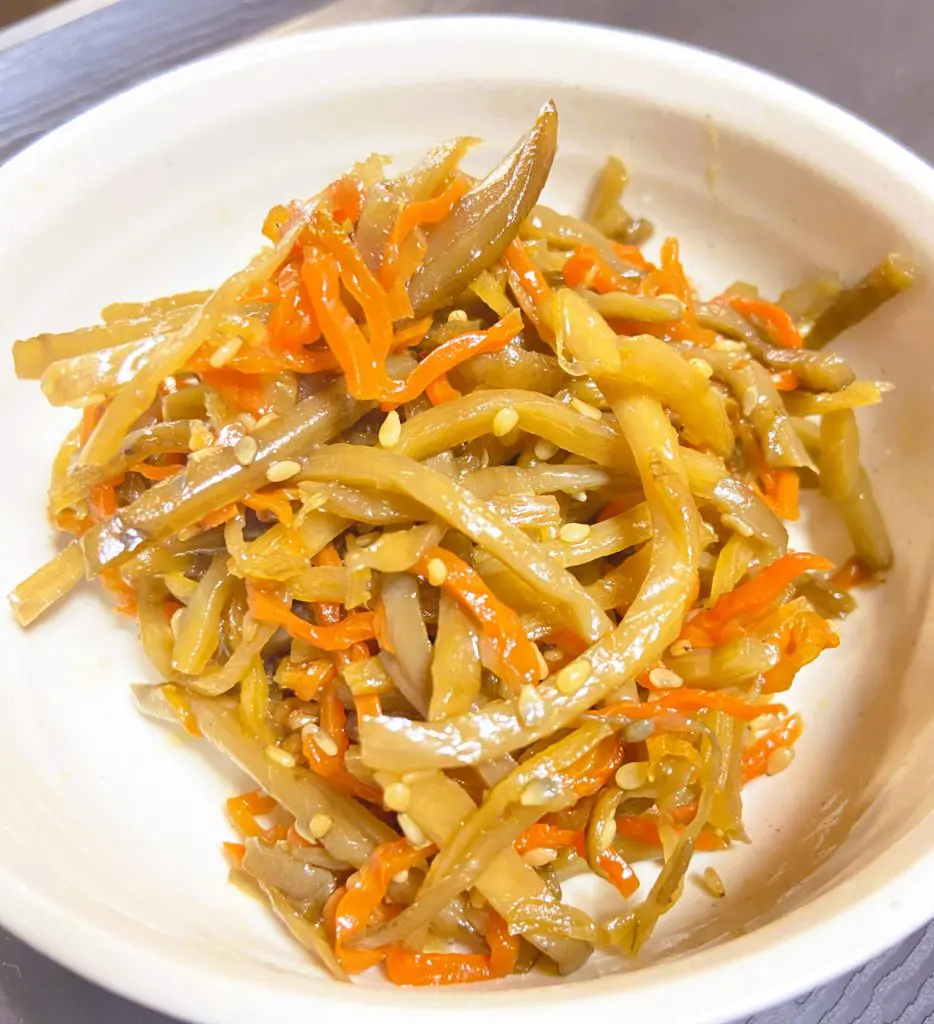 健康経営：きんぴらごぼう