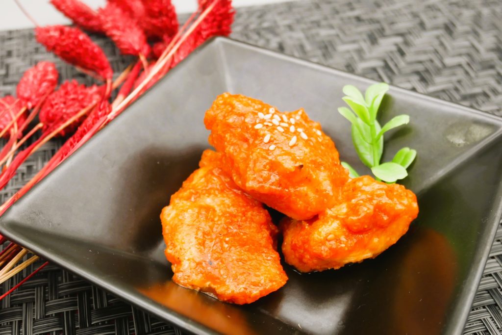 社食惣菜アレンジメニュー「ヤンニョムチキン」