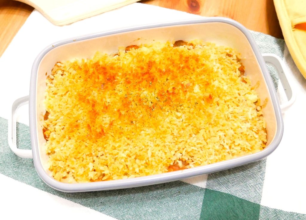 社食惣菜アレンジレシピ「スコップコロッケ」