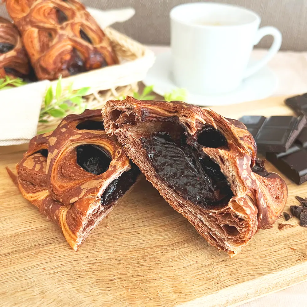 大人気の設置型社食：チョコクリームパイ