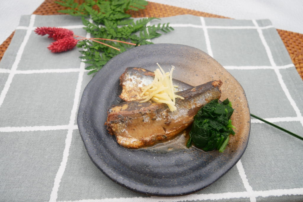 食事補助が家族のパワーの源！いわしの梅酢煮