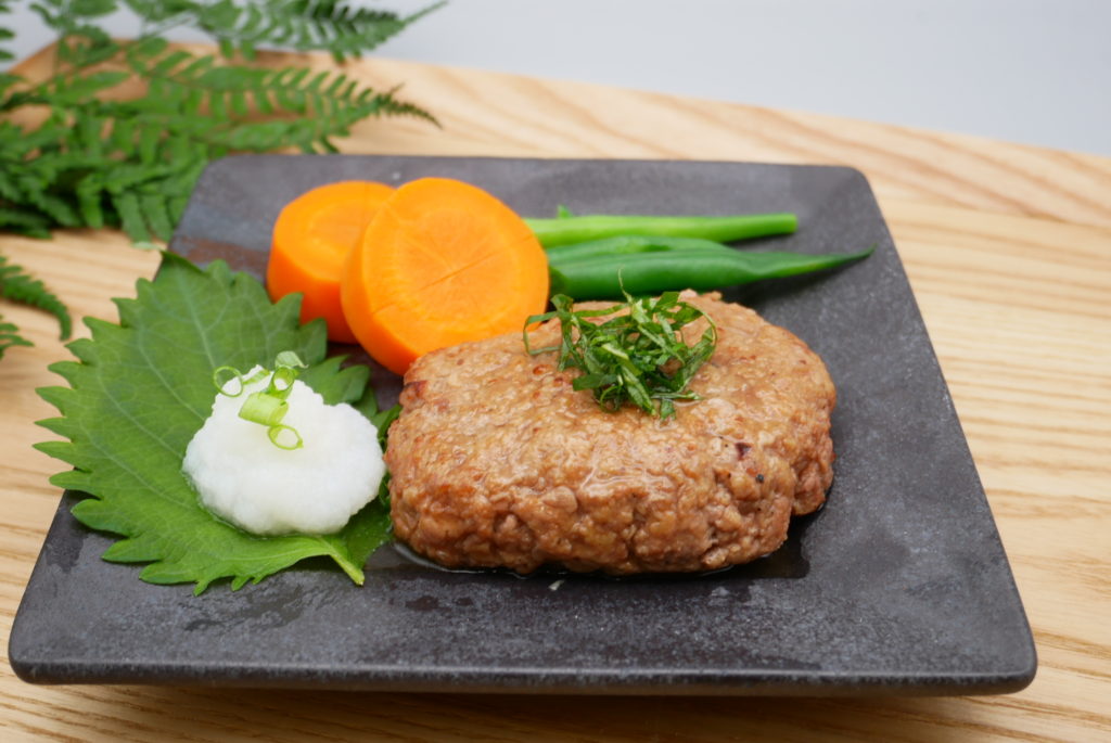 社食惣菜アレンジメニュー「和風ハンバーグpremium」