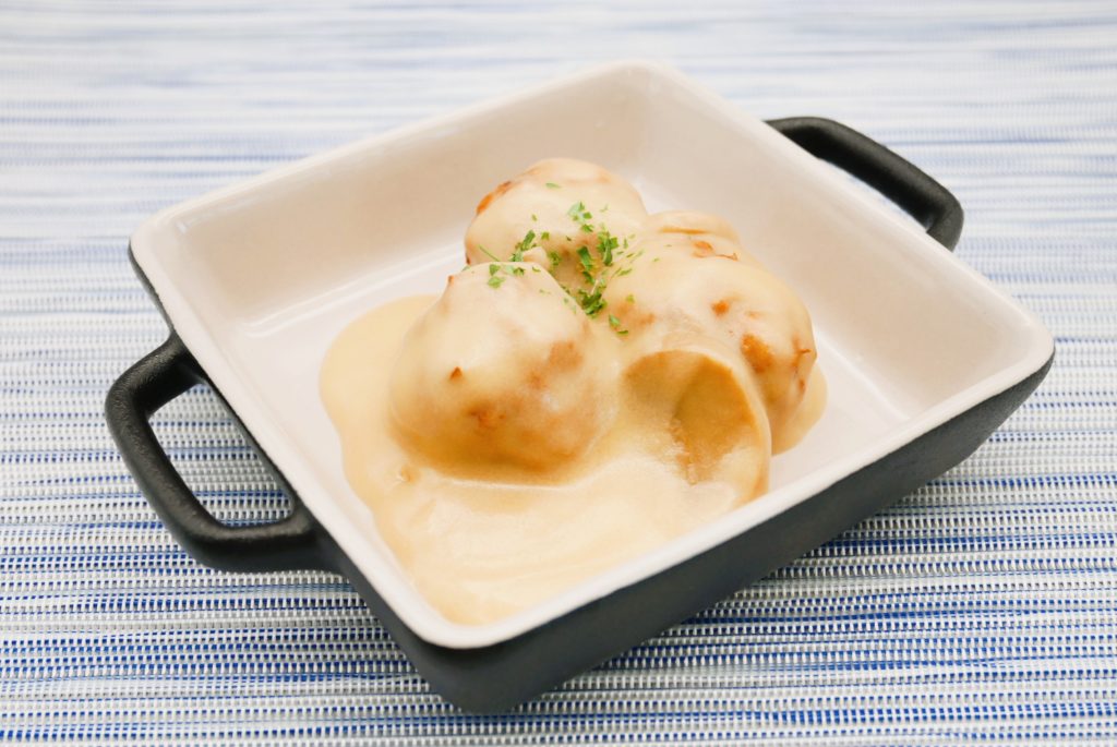 設置型社食で社員満足度UPのスウェーデンミートボール