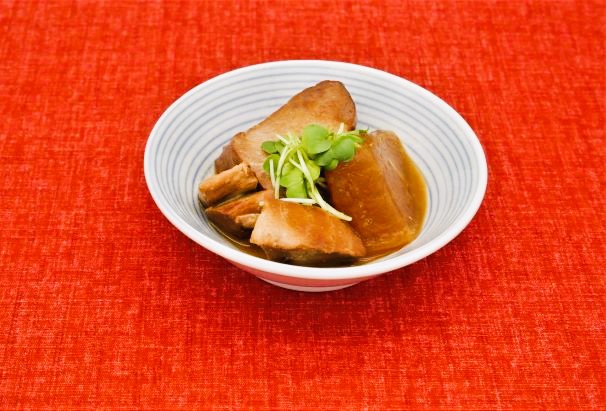 社食惣菜の食べ合せ「まぐろ大根煮」