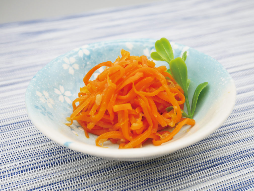 社食惣菜の食べ合せ「キャロットピクルス」