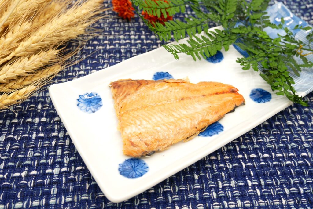 社食惣菜アレンジメニュー「さくらますの塩焼き」