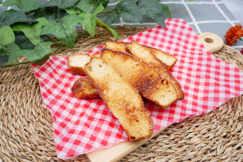 社食惣菜アレンジレシピ「シュガーラスク」