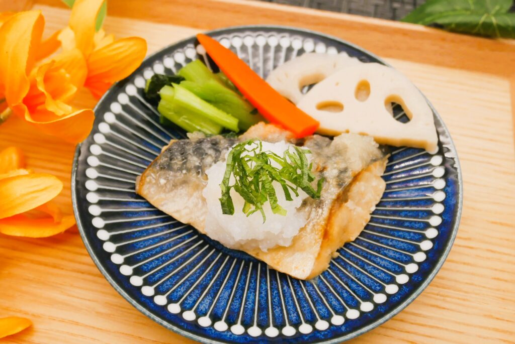 社食惣菜アレンジメニュー「サバのみぞれ煮」