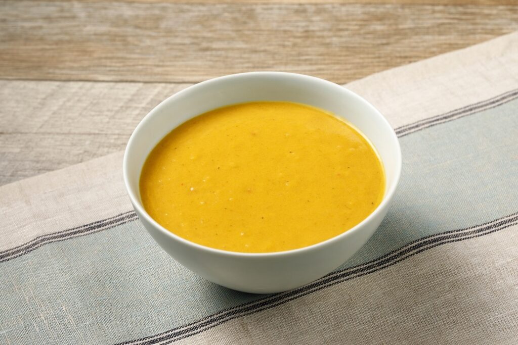 野菜ポタージュで工場の社食にも役立つ昼食補助