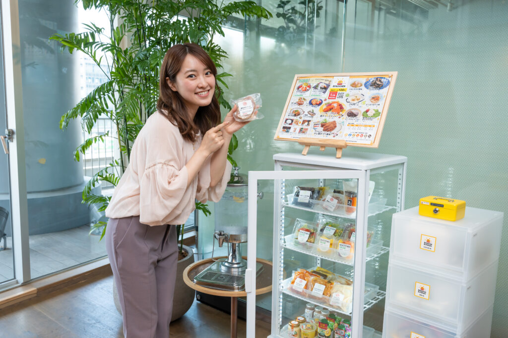 設置型社食の「選べる安心感」が生む期待感