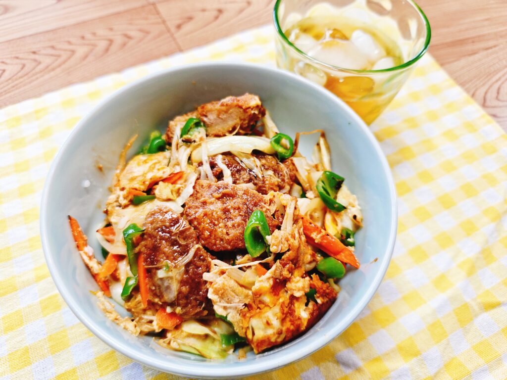 社食惣菜アレンジメニュー「信州ソースカツ丼」