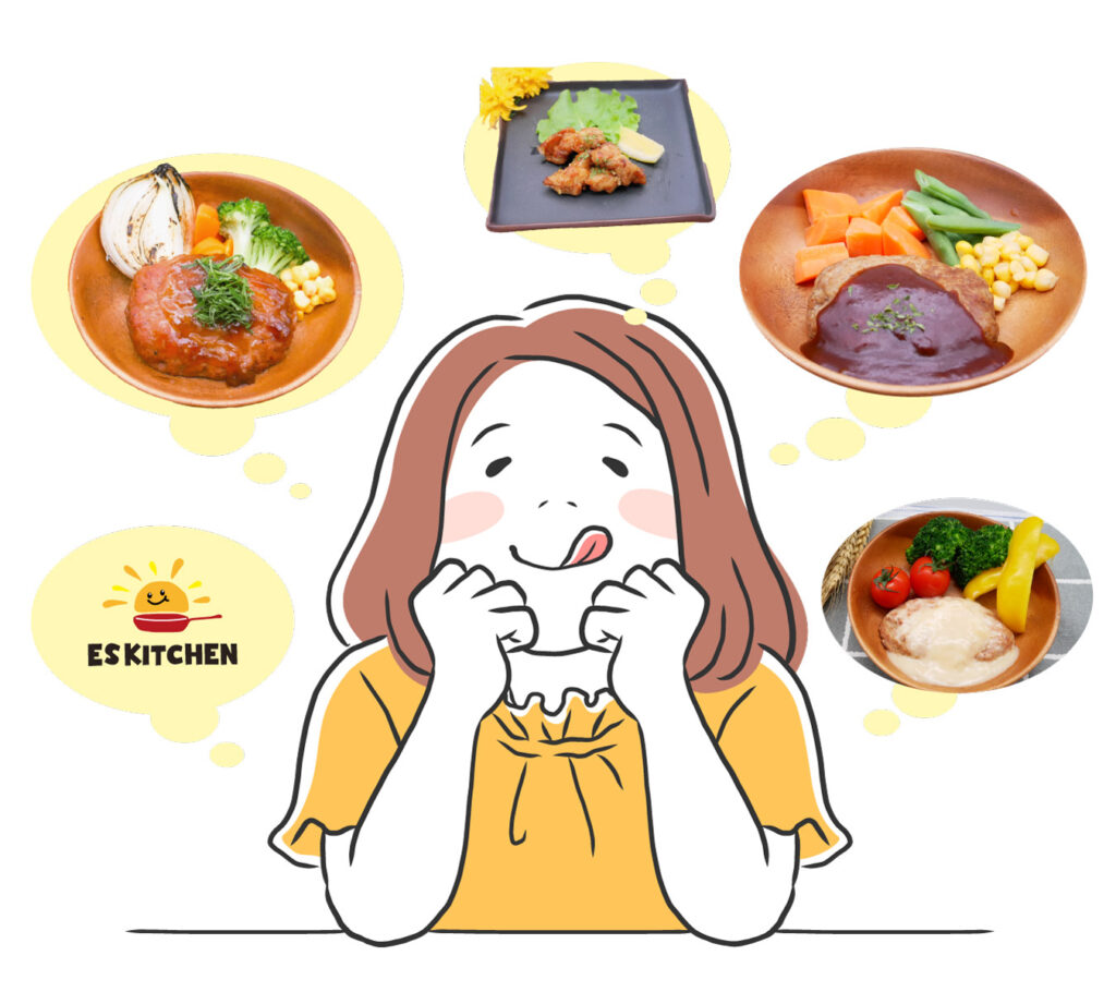 オフィス社食サービス屈伸の人気メニューハンバーグの進化＆唐揚げ