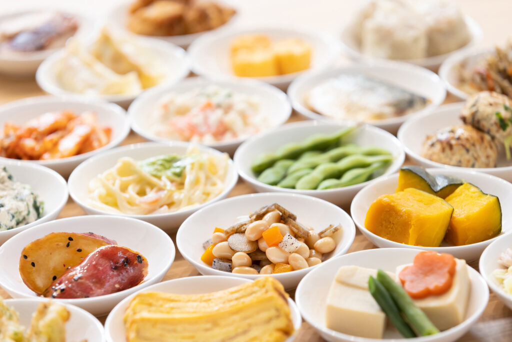 常設型社食の組み合わせ次第で食事バランスは簡単に整います！